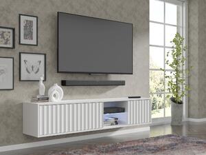 TV stol Buffalo 182, Mat bijela, 31x156x31cm