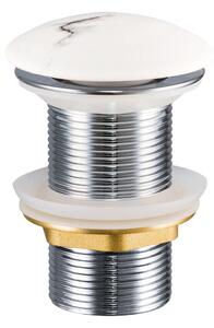 COMAD CLICK-CLACK T201M-W13-3 - Umivaonik klik-klak odvod, pr. 7 cm, mat bijela
