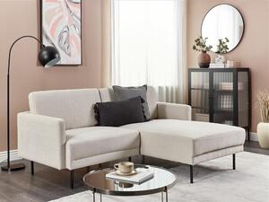Kutna garnitura Salmono 101, Beige, 85x192x155cm, Eukaliptus