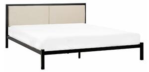 Krevet Berwyn 760, Crna, Beige, 85x167cm