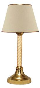 AYD stolna lampa 1xE27/40W/230V bež/zlatna