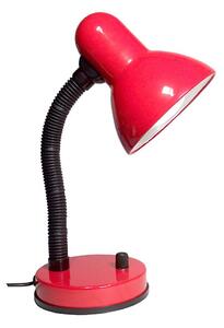 Stolna lampa KADET -S 1xE27/40W crvena, prigušiva