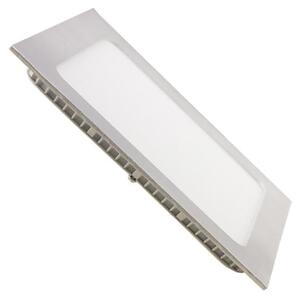 18w vgradni led panel 4000k pravokotni srebrni - masterled