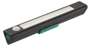 LED crna kutna svjetiljka 180 mm sa senzorom