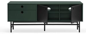 Tamno zeleni TV stol 140x52 cm Punto - Teulat