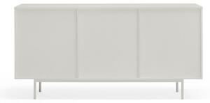 Bijela niska komoda 159x80 cm Sierra - Teulat