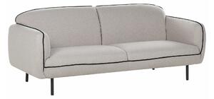 Sofa Berwyn 2263, Svijetlo siva, 78x198x85cm, Eukaliptus