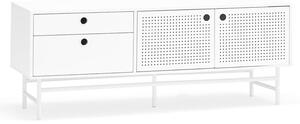 Bijeli TV stol 140x52 cm Punto - Teulat