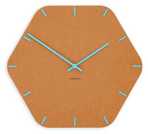 Zidni sat Luxhora Pura Hex Orange 11 boja kazaljki