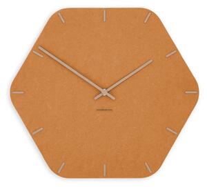 Zidni sat Luxhora Pura Hex Orange 11 boja kazaljki