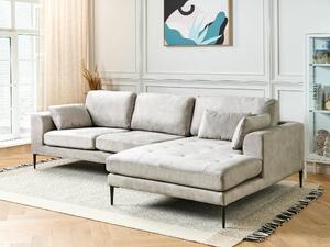 Kutna garnitura Berwyn 2319, Siva, 80x275x158cm, Eukaliptus