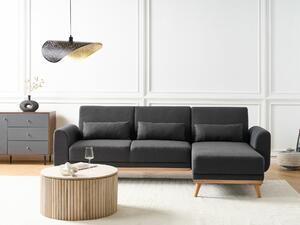 Kutna garnitura Berwyn 2323, Siva, 88x258x147cm, Bukva