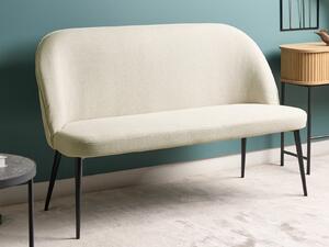 Meka klupa Berwyn 2379, Krem, 85x49cm, Eukaliptus