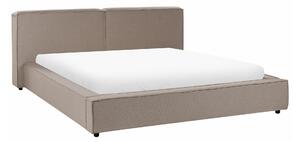 Krevet Berwyn 649, Svijetlo smeđa, 88x210cm, Eukaliptus, Topola