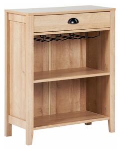 Pomoćni stol Berwyn 2399, Svijetlo drvo, 80x30cm