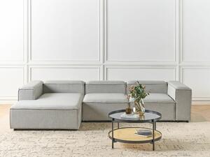 Modularna kutna garnitura Serophi 106, Siva, 68x326x180cm, Noge: Plastika