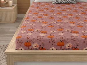 Plahta od mikrovlakana PUMPKINS ROSAVIE staroružičaste 90x200 cm