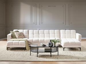 Kutna garnitura Mormiru 104, Bijela, 77x342x163cm, Bor