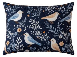 Jastučnica od mikrovlakana DENIM BIRDS 50x70 cm, plava
