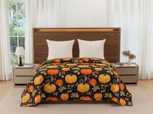 Prekrivač za krevet ORANGE PUMPKINS, šareno. Dimenzije: 170 x 210 cm