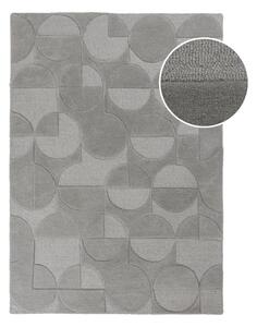 Sivi vuneni tepih Flair Rugs Gigi, 160 x 230 cm