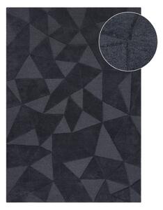 Sivi vuneni tepih 230x160 cm Shard - Flair Rugs