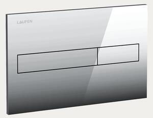 Laufen tipka AW1, mat krom