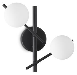 ATLAS AP2 CRNA ZIDNA SVJETILJKA G9 2X4W IP20 ID365077