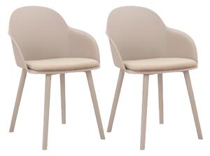 Set stolica Denton 1402, Beige, 82x55x54cm