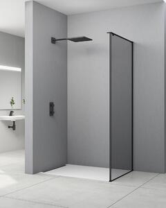 Idealaqua tuš stranica za vrata SxR, 80 cm, crna\crno