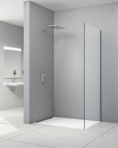 Idealaqua tuš stranica za vrata SER, 80 cm, krom\prozirno