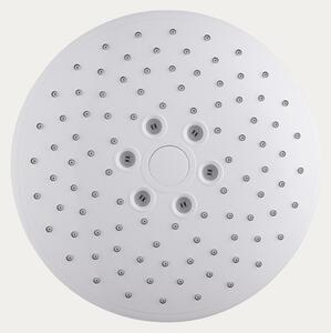 Idealaqua tuš ruža ABS, 254 mm, 3-jet, krom/bijela