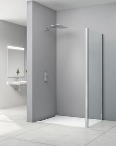 Idealaqua tuš stranica za vrata HRP, 80 cm, krom\prozirno