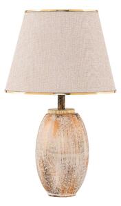 RAMZES Stolna lampa 1xE27/40W/230V kremasta/zlatna