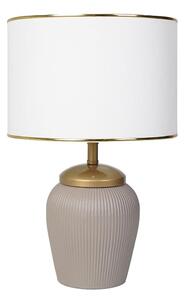 RAMZES stolna lampa 1xE27/40W/230V bijela/bež