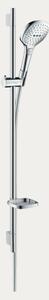 Hansgrohe klizna šipka Raindance Selecte E 120, 90 cm, krom/bijela