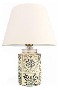 Stolna lampa RAMZES 1xE27/40W/230V bijela