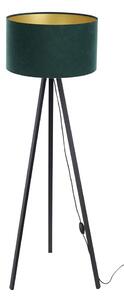 Podna lampa STANDART 1xE27/60W/230V zelena/wenge