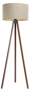 Stojeća lampa STANDART 1xE27/60W/230V bež/wenge