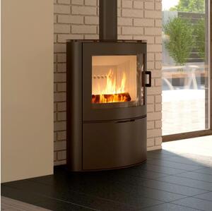 Kratki KOZA/AB/S/2 - Čelična peć na drva 10kW, dimnjak 150mm