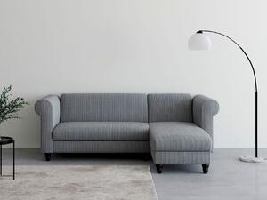 Kutna garnitura Tulsa 677, Siva, 83x241x154cm