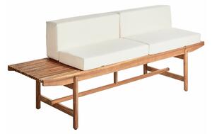 Vrtna klupa Sorsono 101, Svijetlo drvo, Beige, 84x210x65cm, Bagrem