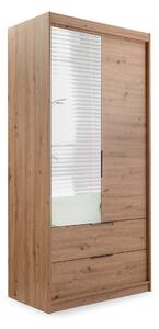 Ormar Honolulu 245, Artisan hrast, 213x103x60cm