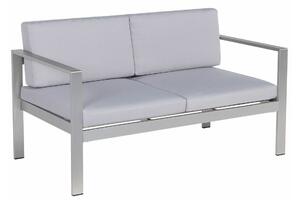 Vrtna sofa Berwyn 2581, Svijetlo siva, 80x142x70cm