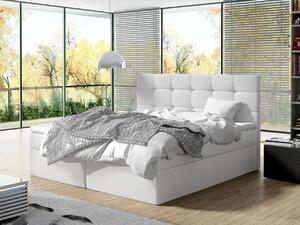 Zondo Kontinentalni krevet 180 cm Cinara (ekokoža soft 017 (bijela)). 1054108