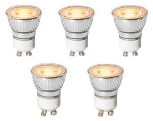 Set od 5 GU10 3-stupanjskih prigušivih LED žarulja 35 mm 4 W 200 lm 2200 K