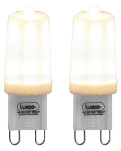 Set od 2 G9 prigušivih LED žarulja 3W 280lm 2700K