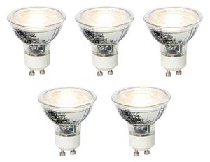 Set od 5 GU10 prigušivih LED žarulja 4W 310lm 3000K