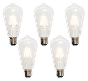 Set od 5 pametnih E27 LED žarulja ST64 4.5W 470 lm 1800-4000K
