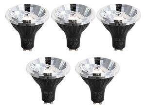 Set od 5 GU10 prigušivih LED žarulja 70 mm 6,5 W 600 lm 2700 K